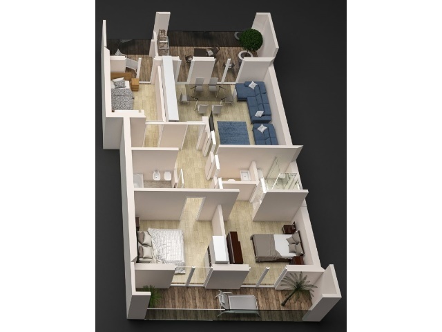 Apartment New 3 Bedrooms S Sebastião Portimão Balcony Gardens 1000014423 T3 2 Jpg