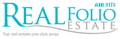 RealFolio logo