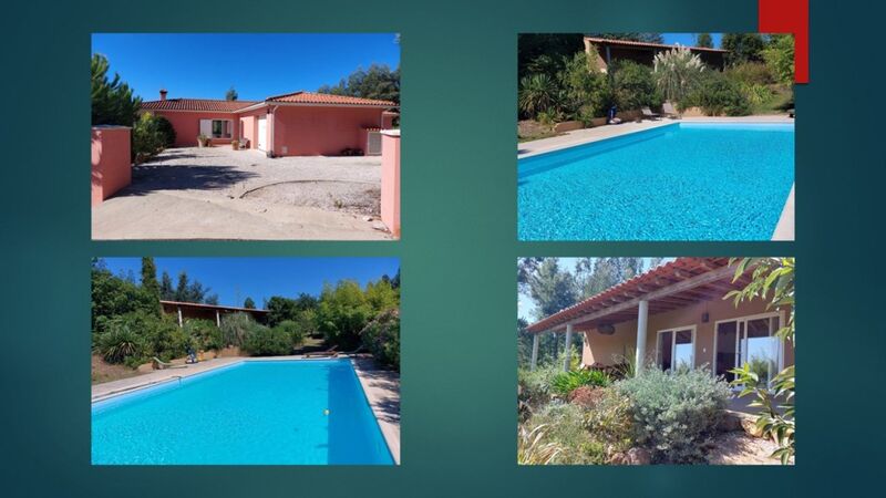 Small farm V4 Pedrogão Grande Pedrógão Grande - well, water, swimming pool, fruit trees, olive trees, terrace, tiled stove, barbecue, garage, underfloor heating, equipped, garden, good access