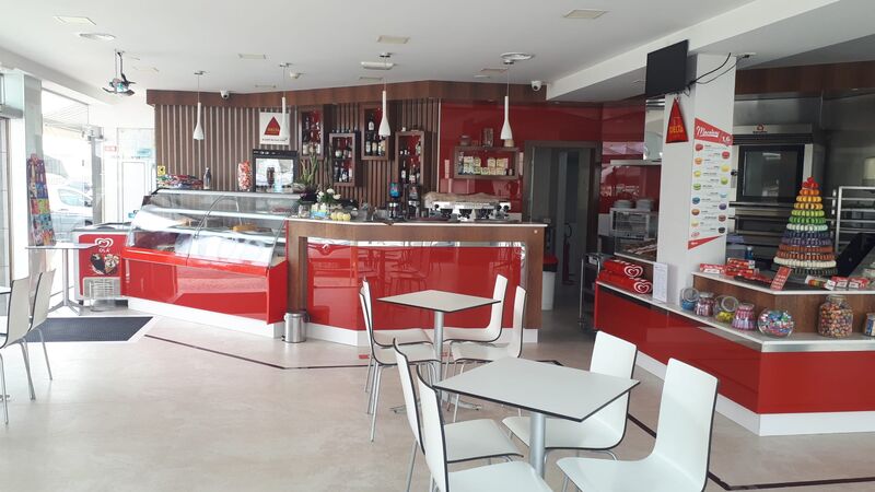 Pastry shop Praia da Vieira Vieira de Leiria Marinha Grande - air conditioning, furnished, equipped, store room