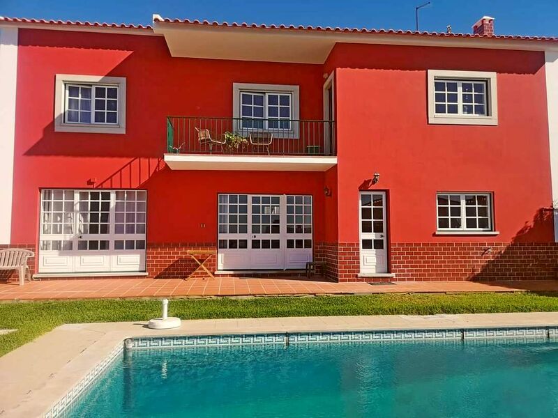 House 5 bedrooms Santo Onofre Caldas da Rainha - barbecue, attic, balcony, fireplace, swimming pool, gardens