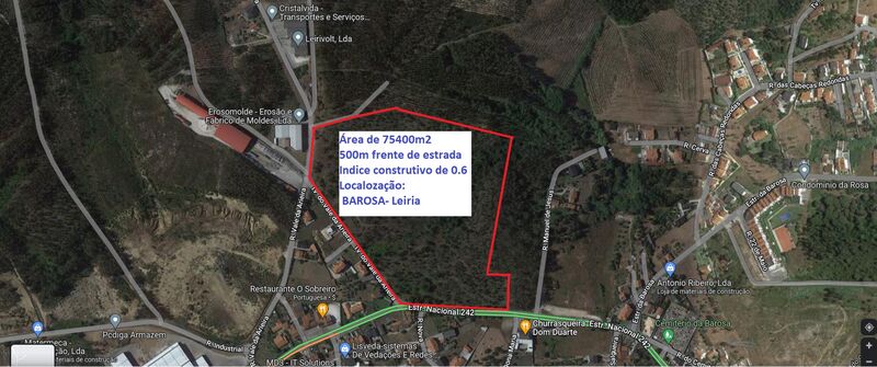 Land with 75400sqm Barosa Leiria