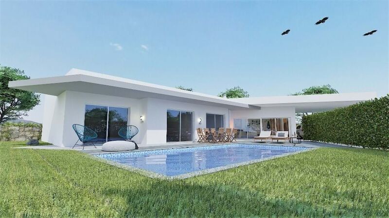 House V3 Single storey Caldas da Rainha - swimming pool, barbecue, garden