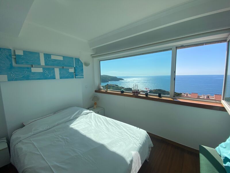 Apartamento T1 São Martinho do Porto Alcobaça - ar condicionado, equipado, vista mar, mobilado, piscina