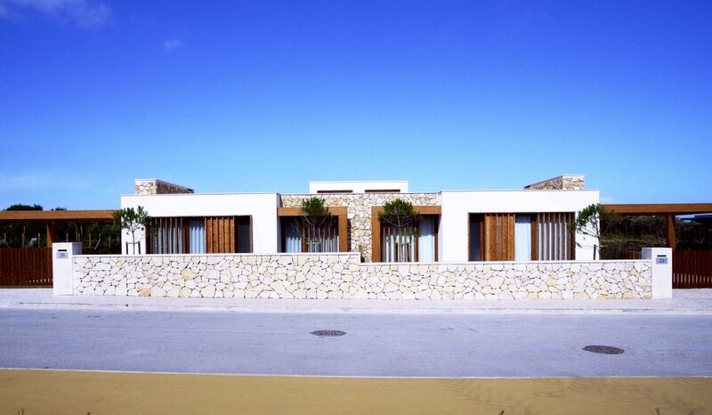 жилой дом V3 новые в процессе строительства Amoreira Óbidos - вид на море, сады, бассейн