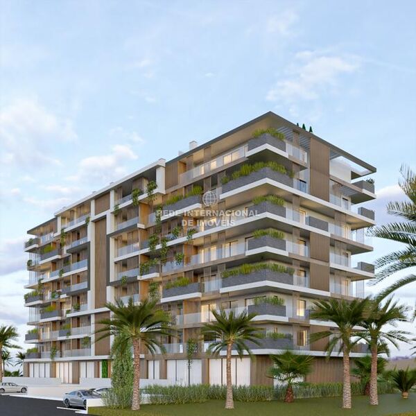 Apartment Modern T3 Avenida Calouste Gulbenkian Faro - swimming pool, garage, great location, terrace, balcony, air conditioning