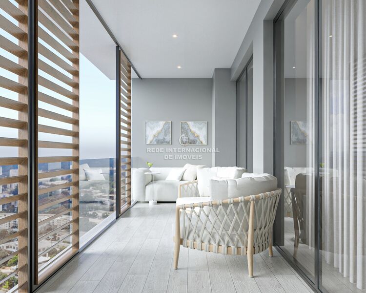 Apartamento T2 Moderno Avenida Calouste Gulbenkian Faro - excelente localização, varanda, terraço, ar condicionado, piscina