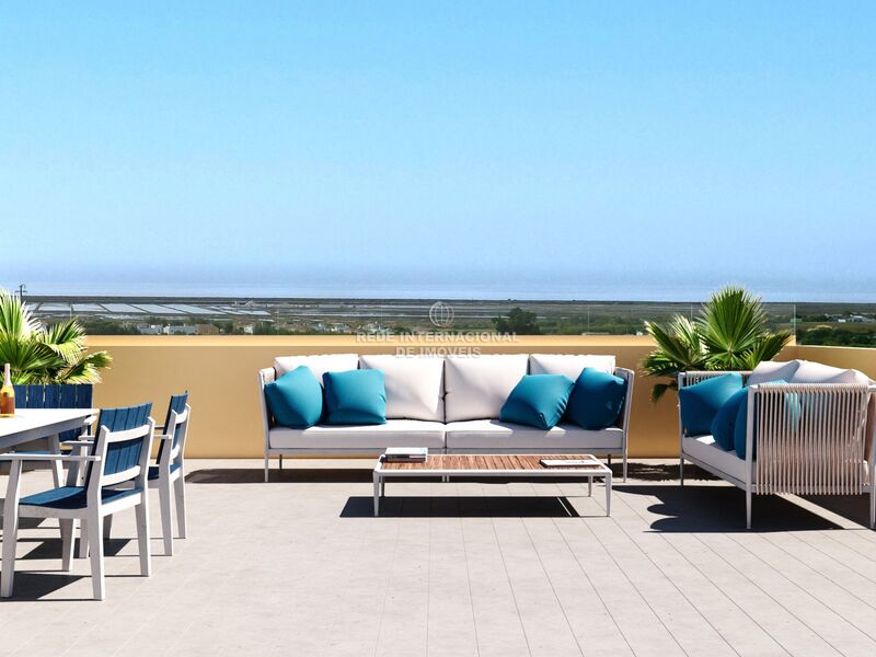 Apartamento com vista mar T3 Quinta do Caracol Tavira - painéis solares, vista mar, piscina, ar condicionado