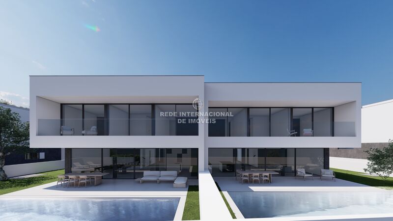 жилой дом новые V4 São Gonçalo de Lagos - бассейн, система кондиционирования, термоизоляция