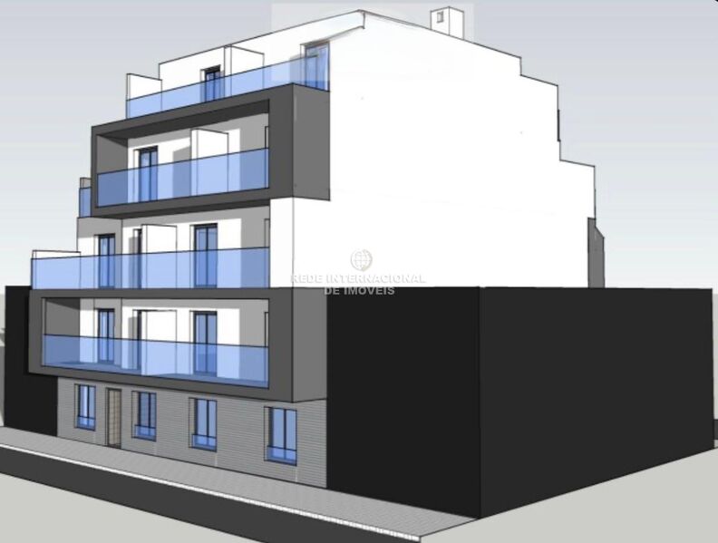 апартаменты новые T1 Monte Gordo Vila Real de Santo António - 2º этаж, вид на море, солнечная панель