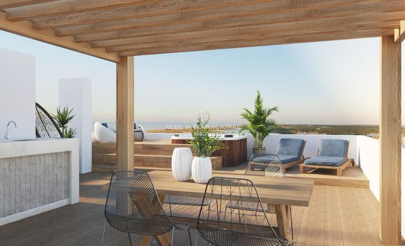 Apartment 2 bedrooms Modern Tavira - store room, terrace, balcony, garage, balconies, terraces, garden, swimming pool