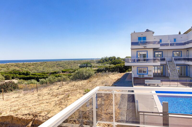 Apartamento novo T0 Vila Nova de Cacela Vila Real de Santo António - ar condicionado, garagem, condomínio privado, bbq, piscina, painéis solares, zonas verdes
