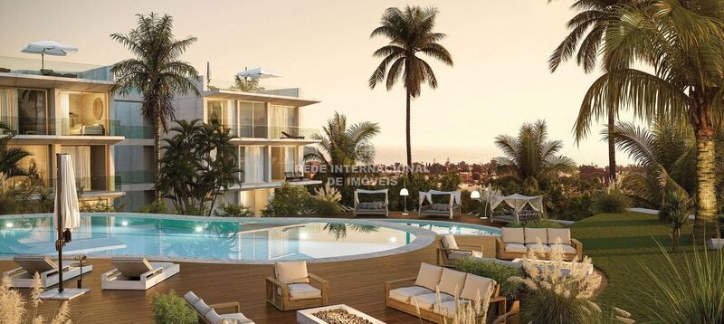 Apartment T2 Luxury Lagoa (Algarve) - equipped, swimming pool, balcony, gardens, terrace