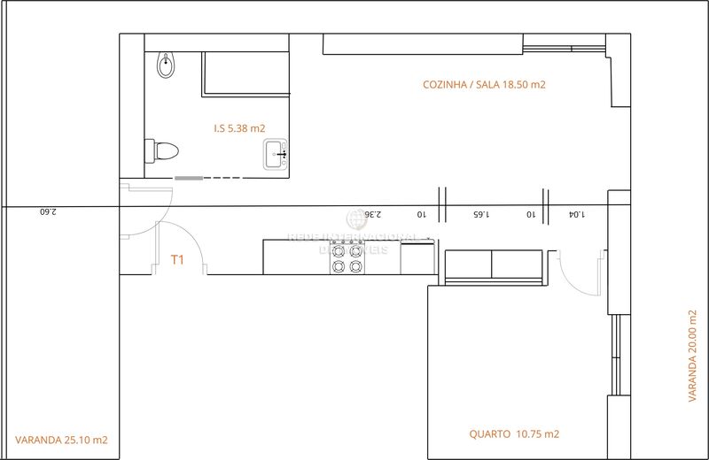 Apartment nouvel near the beach T1+2 Monte Gordo Vila Real de Santo António - attic, solar panel, terraces, terrace, sea view, thermal insulation