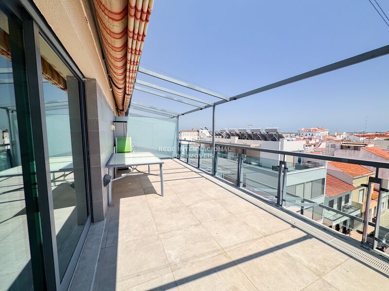 Apartment T1 Vila Real de Santo António - 4th floor, terrace, air conditioning, sea view, 5th floor, furnished, balcony