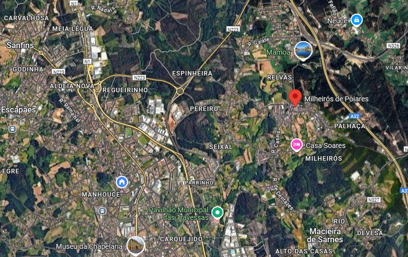Terreno Urbano com 2800m2 Covas Milheirós de Poiares Santa Maria da Feira
