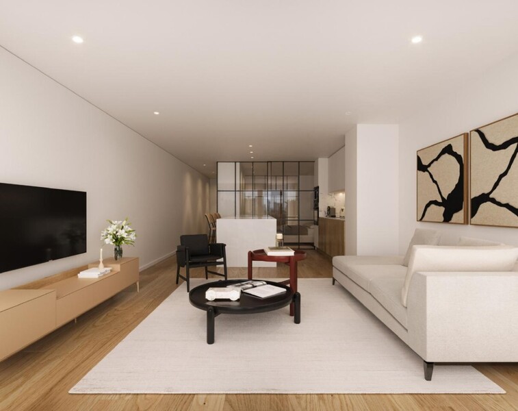 Apartamento T0 Moderno no centro São João da Madeira - varanda