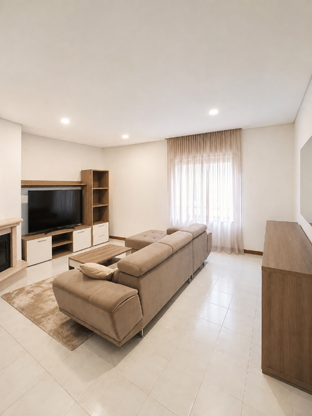Apartamento T2 Romariz Santa Maria da Feira - terraço, bbq, piso radiante, zona calma, lareira, jardim, garagem