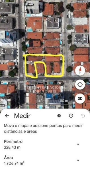 Land with 1700sqm Manaíra João Pessoa