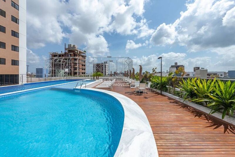Apartment 3 bedrooms Bessa João Pessoa - barbecue