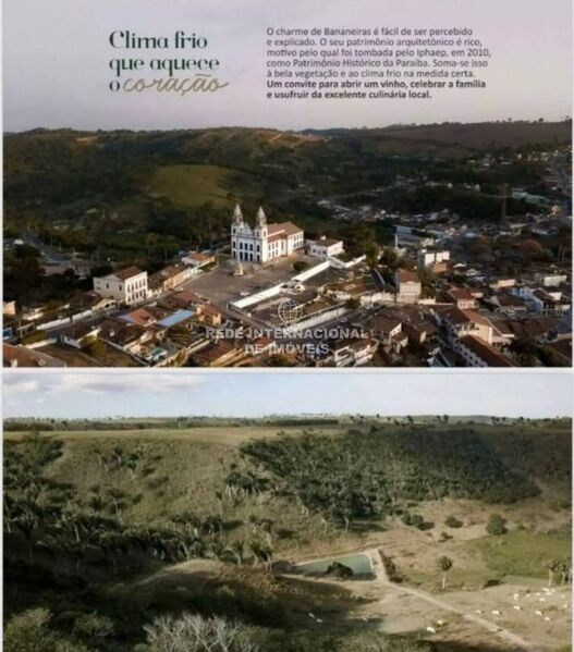 Terreno com 1030m2 Chã Do Lindolfo Bananeiras