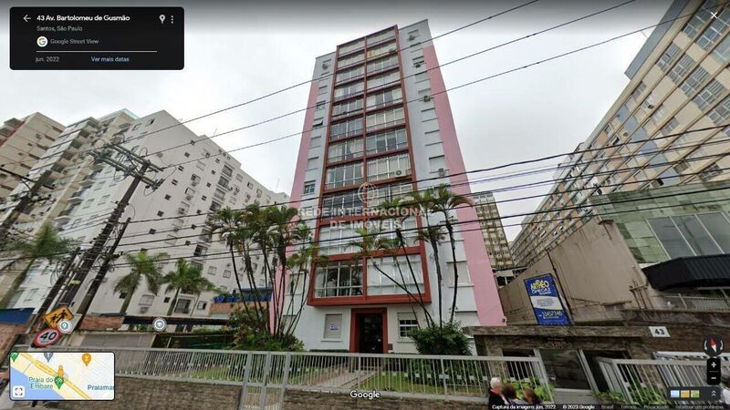 Apartment T1 Santana Embaré Santos