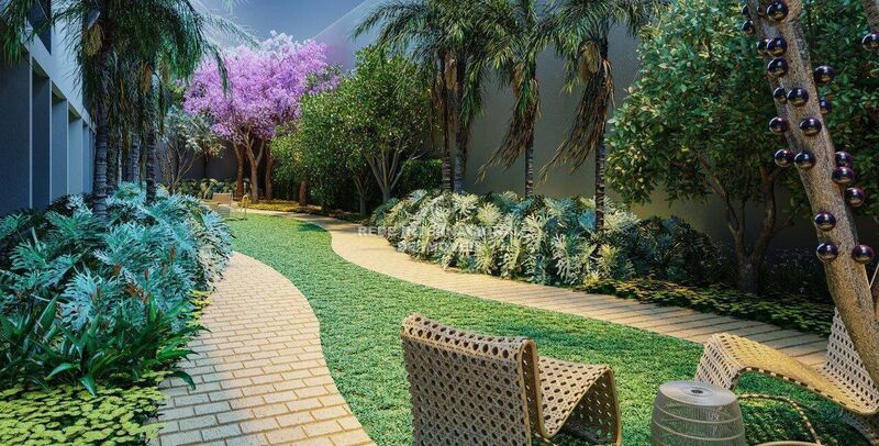 Apartment T3 Parque Campolim Sorocaba - teniskenttä