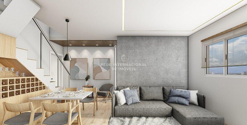 Apartment T2 Duplex Chácaras Reunidas São Jorge Sorocaba - sauna, tennisbaan, barbecue