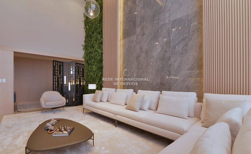 Apartment T4 Parque Campolim Sorocaba - grilli, teniskenttä