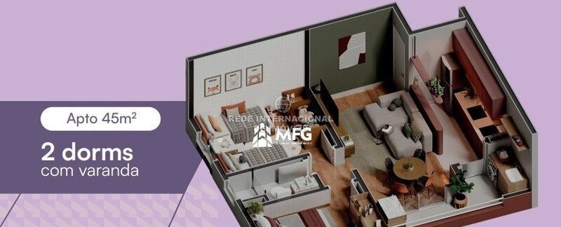 Apartamento T2 Sorocaba