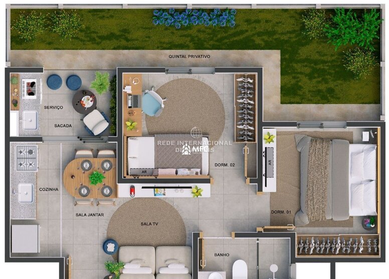 Apartment T2 Jardim Zulmira Sorocaba