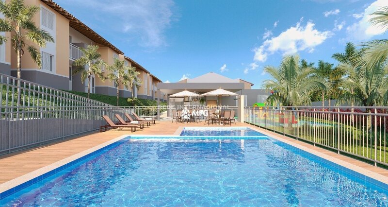Apartamento para Venda - 43m² e 51m² (Lançamento) com 2 Dorms, Varanda ou Quintal Garden - Villa VIC Pompéia - Votorantim/SP