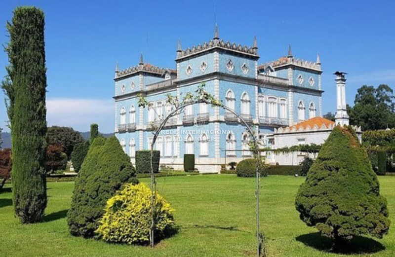 Quinta Santo Emilião Póvoa de Lanhoso - piscina, jardins, varanda