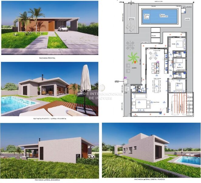 Casa/Vivenda V2 Ninho Verde I Eco Residence Porangaba - bbq