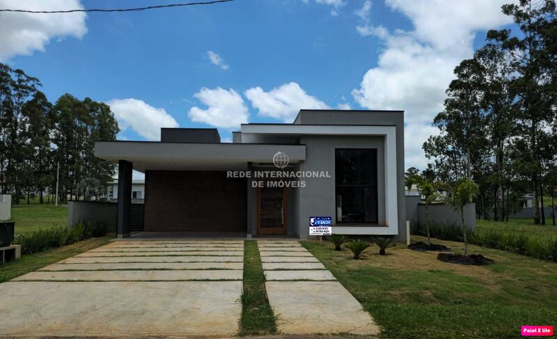 House/Villa 3 bedrooms Ninho Verde I Eco Residence Porangaba - barbecue