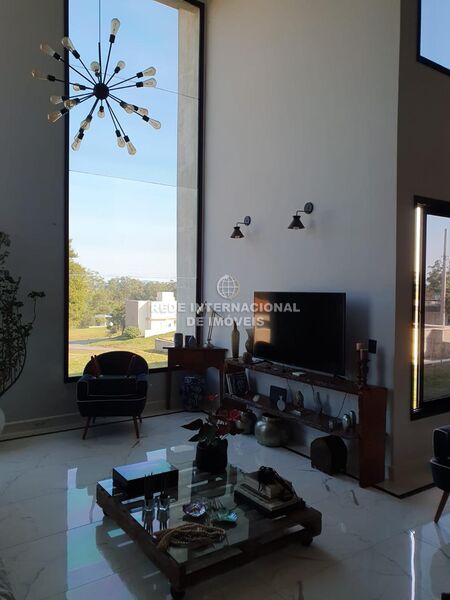House/Villa Ninho Verde I Eco Residence Porangaba - tennis court, barbecue