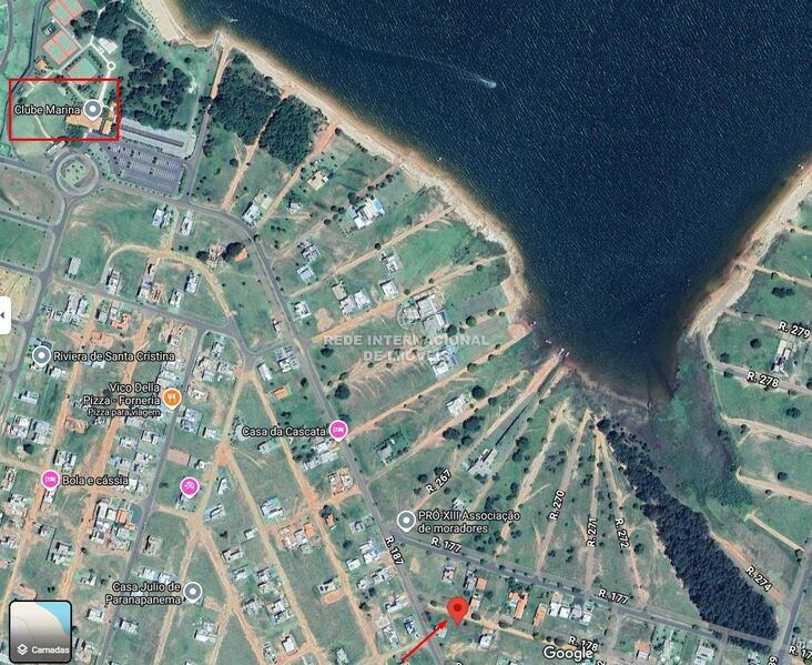 Terreno com 450m2 Riviera de Santa Cristina XIII Paranapanema