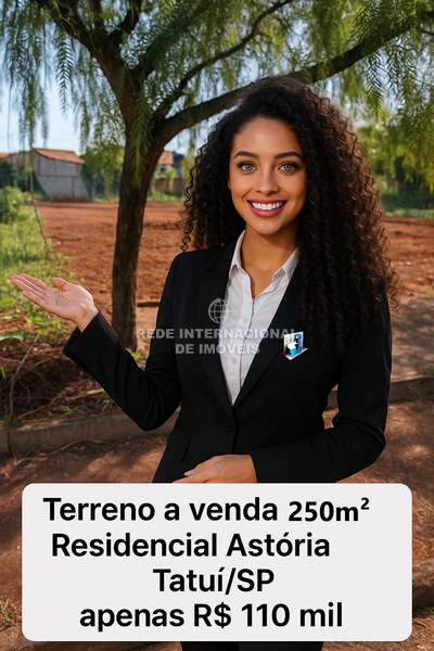Terreno com 250m2 Residencial Astória Tatuí