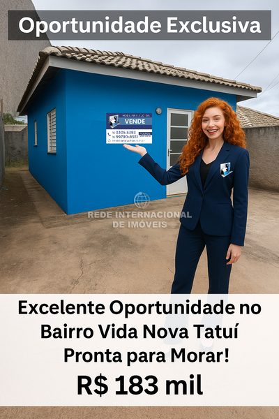 House/Villa V2 Residencial Vida Nova Tatuí