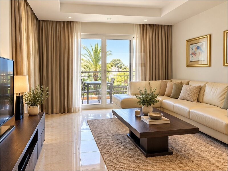 APARTAMENTO T2 - As Cascatas Resort Golf & Spa, integrado na propriedade do Hotel Hilton