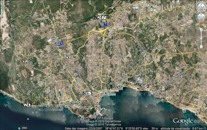 Land with 830sqm Centro Estoril Cascais - ,