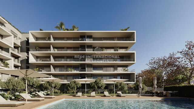 Apartment T3 nieuw Carcavelos Cascais - store room, balconies, thermal insulation, balcony, terraces, sound insulation, terrace, condominium, garden, air conditioning, swimming pool