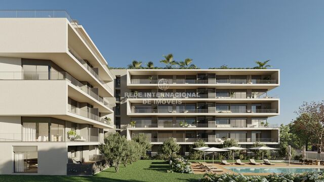 Apartment T2 nouvel Carcavelos Cascais - terraces, swimming pool, balconies, condominium, air conditioning, garden, balcony, terrace