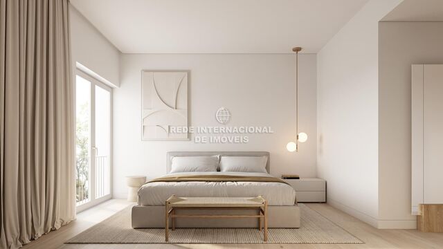 Apartment nouvel T2 Carcavelos Cascais - garden, swimming pool, balconies, air conditioning, balcony, terraces, terrace, condominium