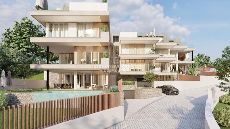 апартаменты T3 Estoril Cascais - террасы, бассейн, терраса, закрытый кондоминиум