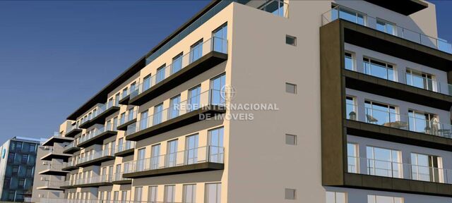 Apartamento novo em construção T2 Cascais - ar condicionado, garagem, jardim, vidros duplos, piso radiante, arrecadação, caldeira, varandas, terraço, cozinha equipada