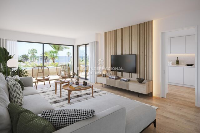 Apartment T3 São Pedro Funchal - gated community, thermal insulation, swimming pool, air conditioning, alarm, sound insulation, store room, gardens, garden, balcony, garage, double glazing, kitchen