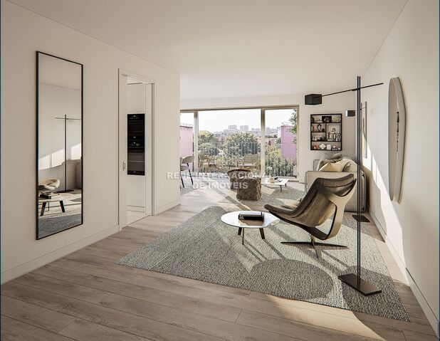 апартаменты Duplex T2 Parque das Nações Lisboa - веранда, термоизоляция, центральное отопление, экипированная кухня, система кондиционирования, звукоизоляция, сигнализация, гараж, подсобное помещение, двойные стекла