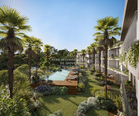 Apartment 2 bedrooms Estoril Cascais - terrace, garden, equipped, swimming pool, air conditioning