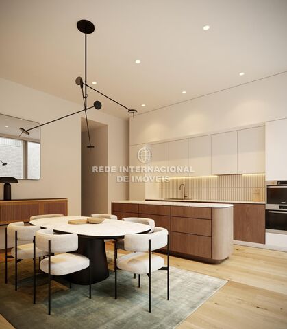 Apartamento Duplex T4 Príncipe Real Santo António Lisboa - 1º andar, piscina, terraços, ar condicionado, jardim